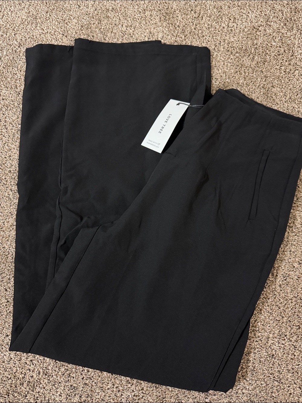 New York & Company Black Wide-Leg Pants